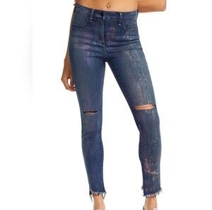 Circus NY Iridescent Time To Shine Jeans Blue 31